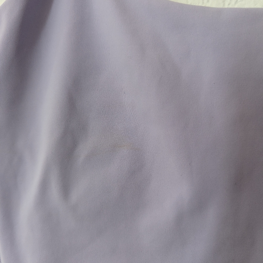 Vuori Daily Crop Tank Top Zinnia Purple Size Xs Light Stains - Picture 4 of 9